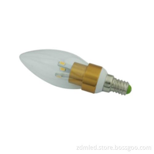 Equivalent 35w Incandescent Candle Light Bulb 3w E14 Led Candle Light